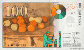 100 francs - France