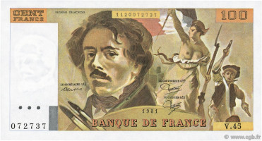 100 francs - France