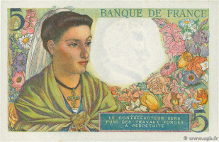 5 francs - France