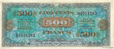 500 francs - France