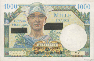 1000 francs - France