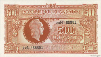 500 francs - France