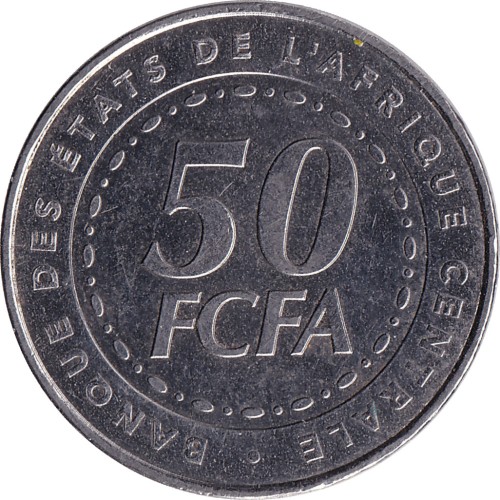 French Africa And Franc CFA Central African States 50 Francs CEMAC french-africa-and-franc-cfa-central-african-states-50-francs-cemac
