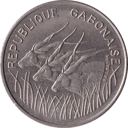 100 francs - Gabon