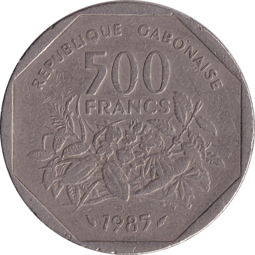 500 francs - Gabon