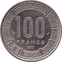 100 francs - Gabon