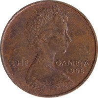 1 penny - Gambia