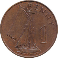 1 penny - Gambia