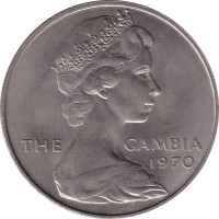 8 shillings - Gambie