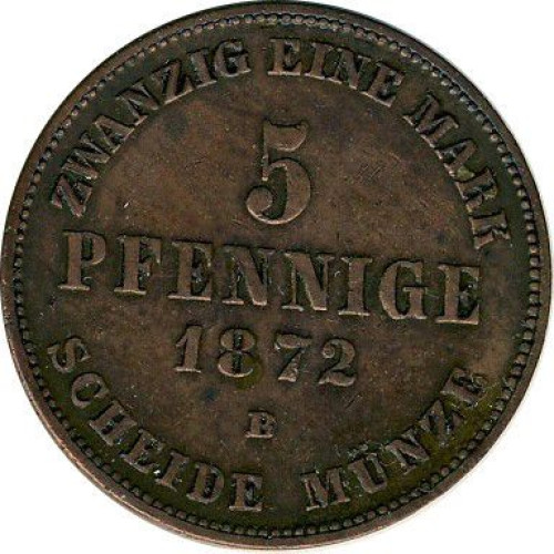 5 pfennig - Allemagne