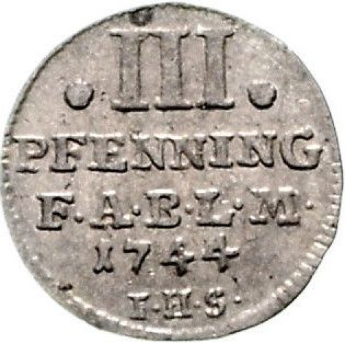 3 pfennig - Germany