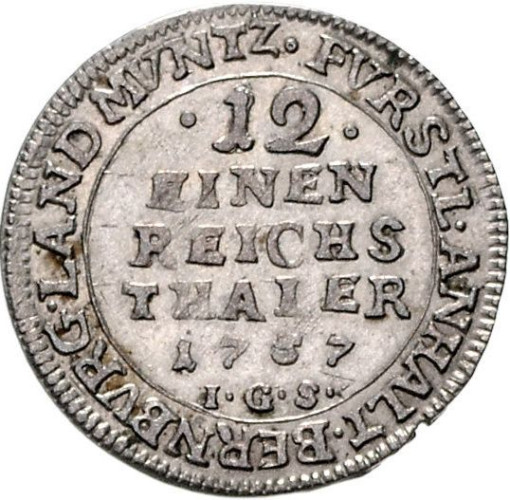 1/12 thaler - Germany