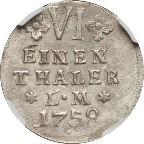 1/6 thaler - Germany