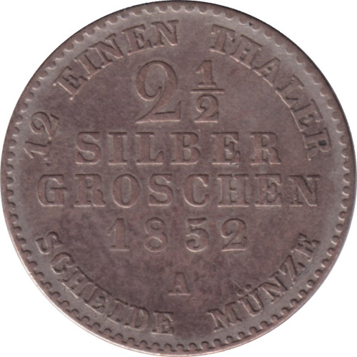 2 1/2 groschen - Allemagne