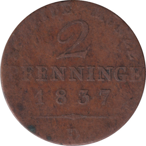 2 pfennig - Allemagne