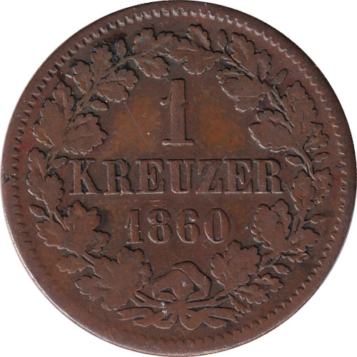 1 kreuzer - Allemagne