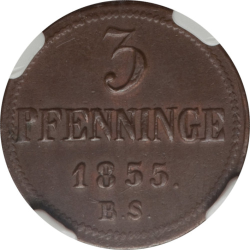 3 pfennig - Germany