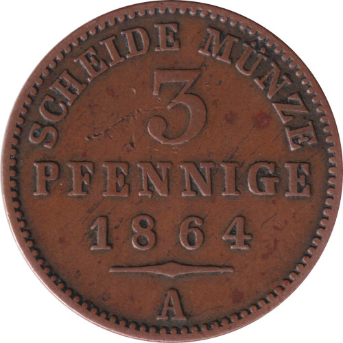 3 pfennig - Germany