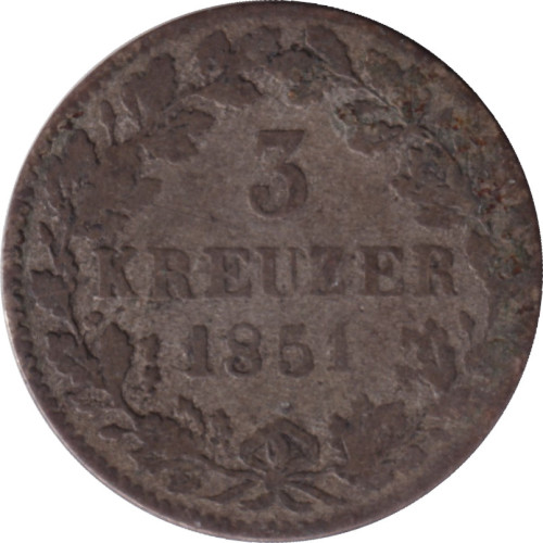 3 kreuzer - Allemagne