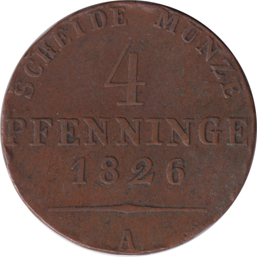 4 pfennig - Allemagne