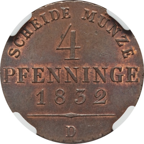 4 pfennig - Allemagne