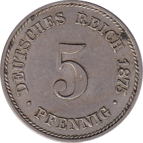 5 pfennig - Allemagne