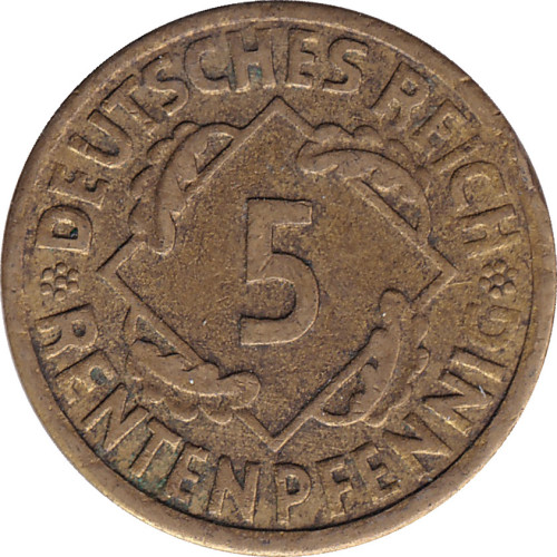 5 pfennig - Allemagne