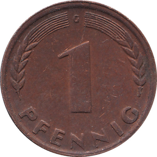 1 pfennig - Allemagne