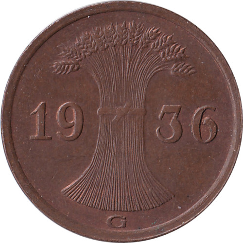 1 pfennig - Allemagne