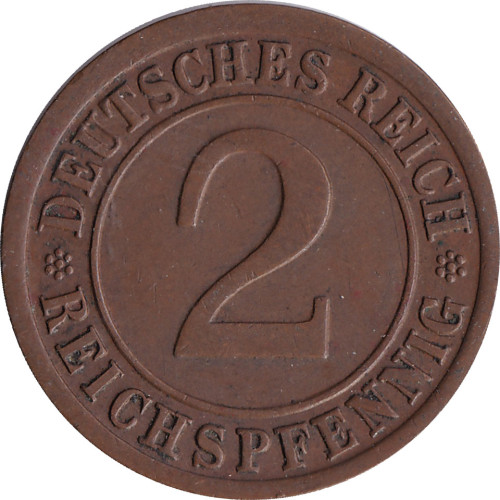 2 pfennig - Allemagne