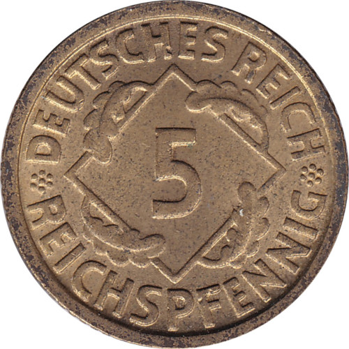 5 pfennig - Allemagne