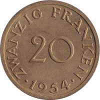 20 franken - Allemagne