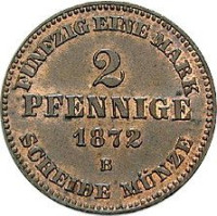 2 pfennig - Germany