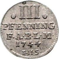 3 pfennig - Allemagne