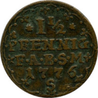 1 1/2 pfennig - Germany