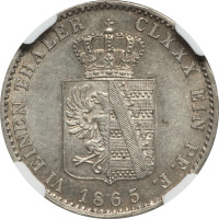 1/6 thaler - Allemagne