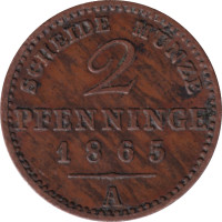 2 pfennig - Allemagne