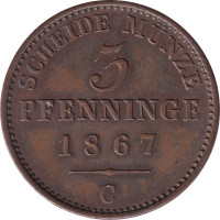 3 pfennig - Germany