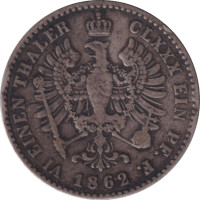 1/6 thaler - Allemagne