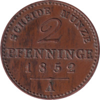 2 pfennig - Allemagne