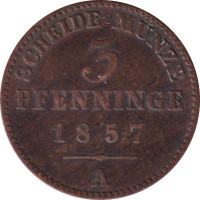 3 pfennig - Germany