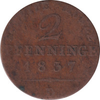 2 pfennig - Germany