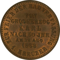 1 kreuzer - Allemagne