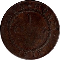 1 kreuzer - Allemagne