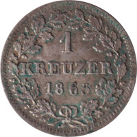 1 kreuzer - Allemagne