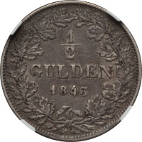 1/2 gulden - Allemagne