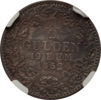 1/2 gulden - Germany