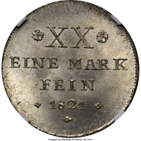 1/2 thaler - Allemagne