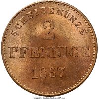 2 pfennig - Allemagne