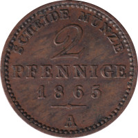 2 pfennig - Allemagne